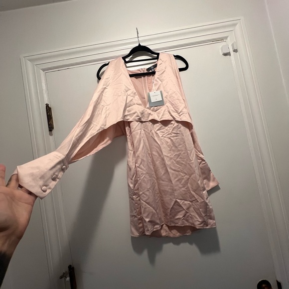 Missguided Light Pink Mini Dress - Picture 4 of 5